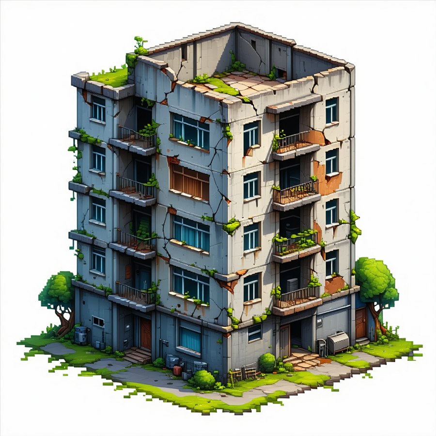 Broke apartment